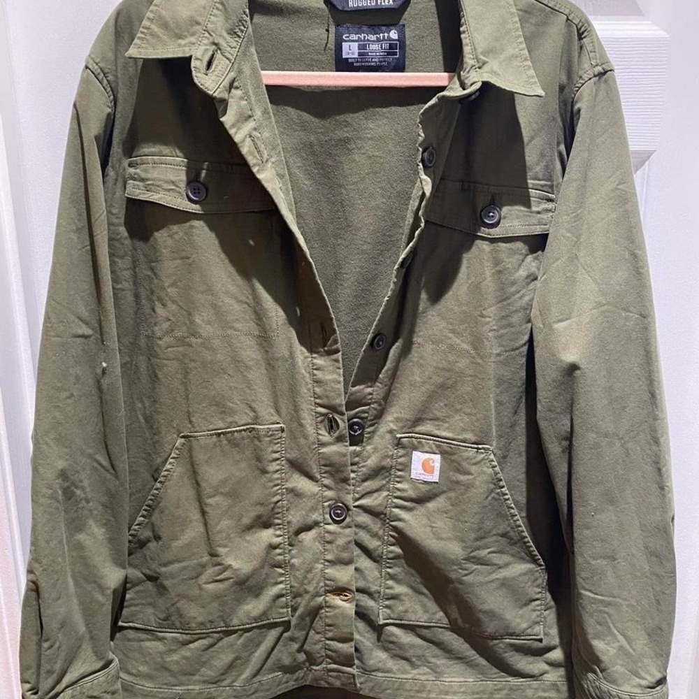 Vintage Carhartt green jacket, Size L